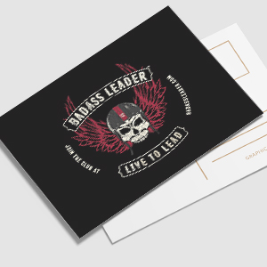 Postcards 5 inches by 7 inches
